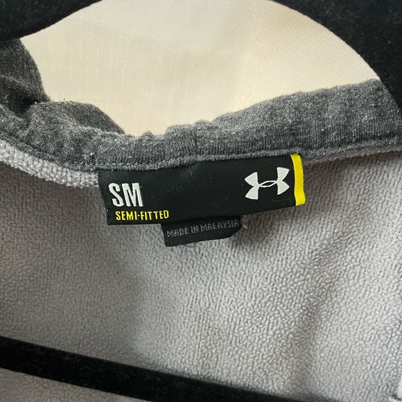 Under Armour Grey Zip Hoodie - Picture 4 of 4